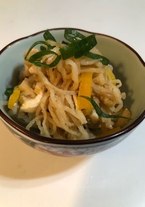 簡単すぎ鶏むねの旨味いっぱい切り干し大根-レシピのメイン写真