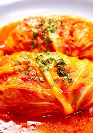 ロールキャベツ　基本のトマトソースで簡単-レシピのメイン写真