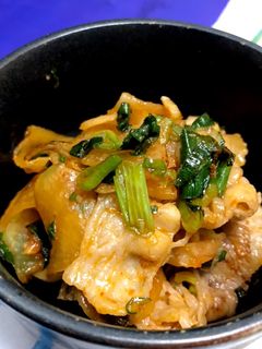 大根と豚バラのピリ辛炒め-レシピのメイン写真