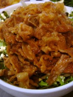 「焼き肉のたれ」で作るハリハリ豚丼-レシピのメイン写真