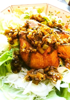 ユーリンチーならぬ油淋鰤（ブリ）♪-レシピのメイン写真