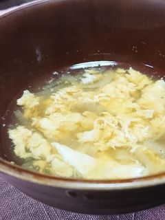玉ねぎとたまごのスープ/ヒガシマル-レシピのメイン写真