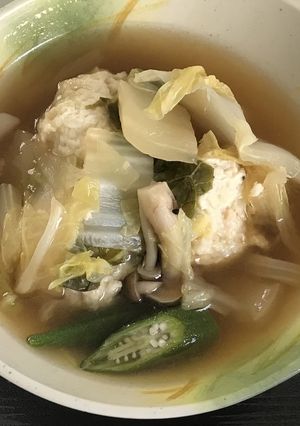 白菜と肉団子の煮物-レシピのメイン写真