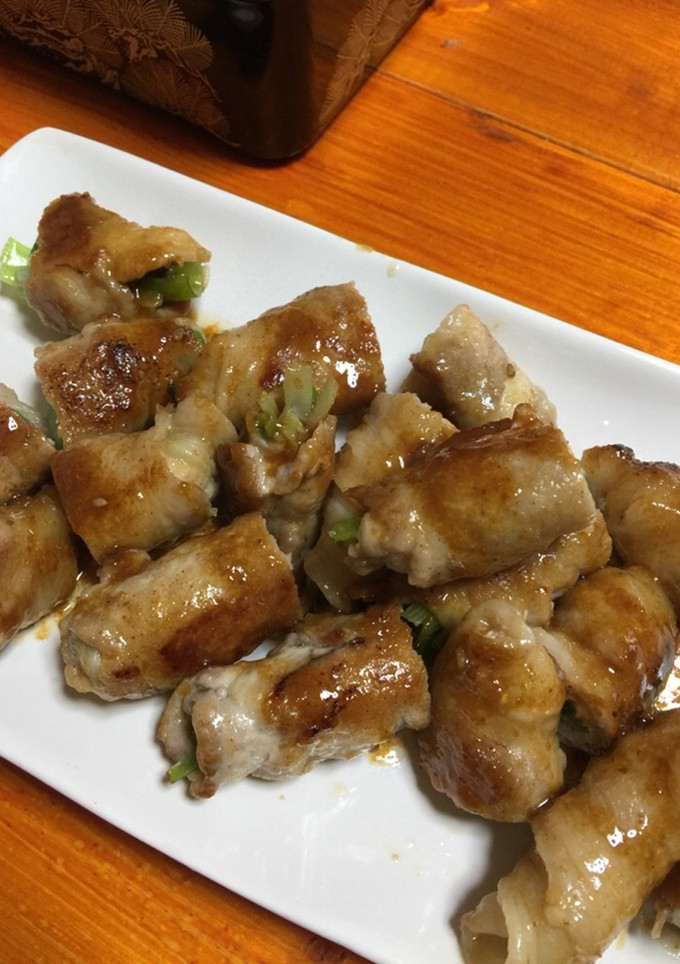 肉巻きの切り方-レシピのメイン写真