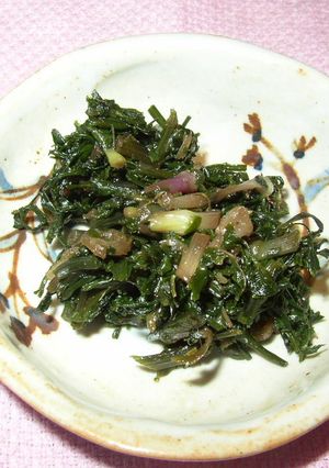 春の香り★野セリの佃煮-レシピのメイン写真