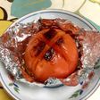 丸ごとトマトのダシホイル焼き♪