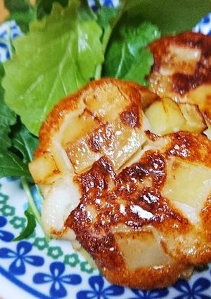ポテトゴロゴロ。タラのすり身あげ-レシピのメイン写真