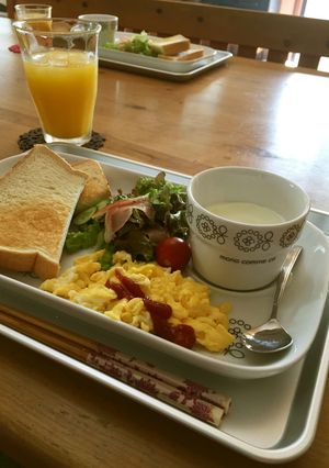 朝ご飯 ワンプレート♫ 子供でも出来る!-レシピのメイン写真