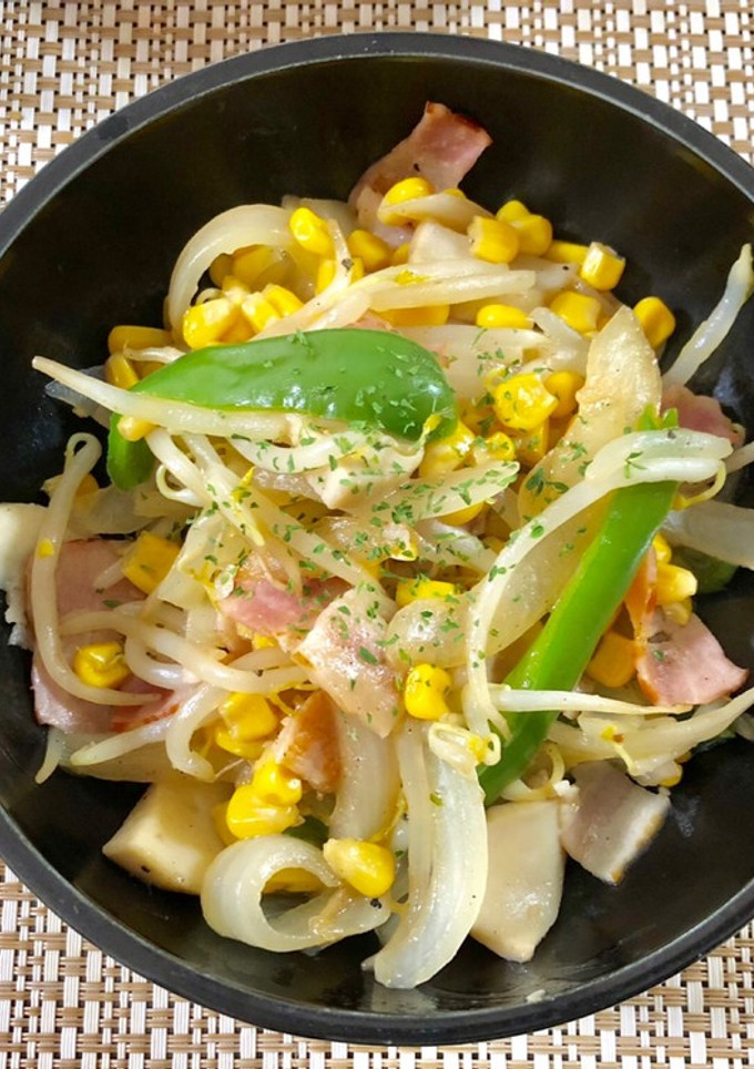 ちゃちゃっと簡単あるものでバター炒め-レシピのメイン写真