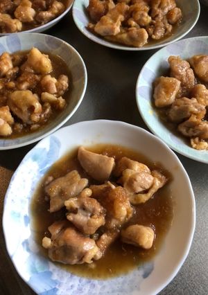 簡単、鳥モモ肉大根おろし煮。-レシピのメイン写真