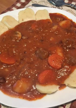 チェコの牛肉のグラーシュ-レシピのメイン写真
