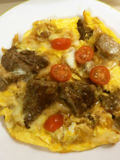 【ピザリメイク】イタリア風オムレツ-レシピのメイン写真
