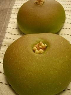 餅っ子☆抹茶あんぱん-レシピのメイン写真