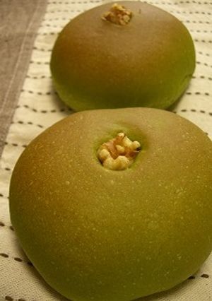 餅っ子☆抹茶あんぱん-レシピのメイン写真