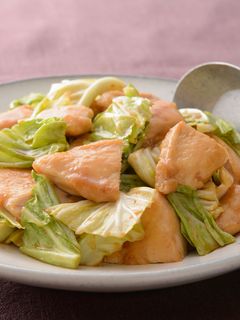 キャベツと鶏むね肉のオイスター炒め-レシピのメイン写真