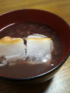 あずき缶で!簡単ぜんざい-レシピのメイン写真