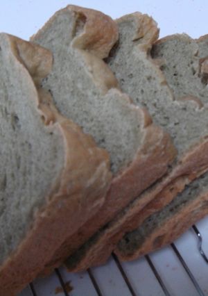 ＨＢ☆ヘルシ－よもぎ食パン～きなこと共に-レシピのメイン写真