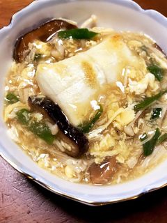 余ったお餅で♪ お餅の中華あんかけスープ-レシピのメイン写真
