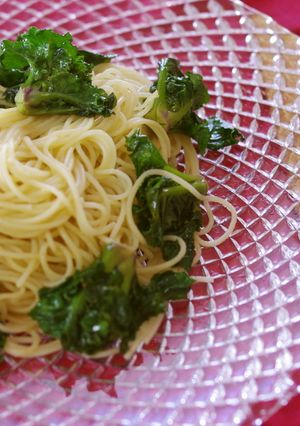 簡単☆プチヴェールとアンチョビのパスタ！-レシピのメイン写真