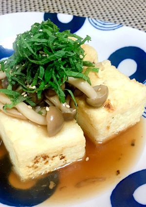 ★豆腐のきのこあんかけ-レシピのメイン写真