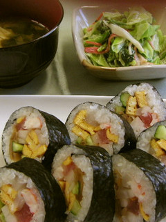 恵方巻き(健康食)-レシピのメイン写真