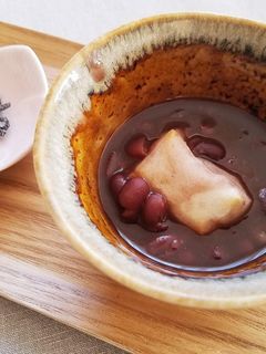 圧力鍋で♪我が家の甘さ控えめおしるこ-レシピのメイン写真