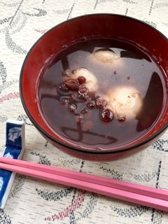 あずき缶で簡単、おぜんざい-レシピのメイン写真