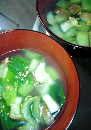 お野菜を補う☆パパっとお手軽スープ-レシピのメイン写真