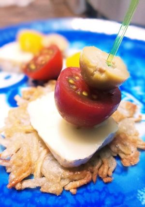 残ったお蕎麦でカナッペ-レシピのメイン写真