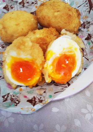 半熟とろとろ卵の卵フライ-レシピのメイン写真