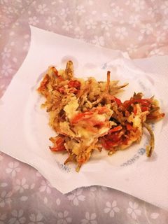 余り物リメイク☆きんぴらの天ぷら-レシピのメイン写真