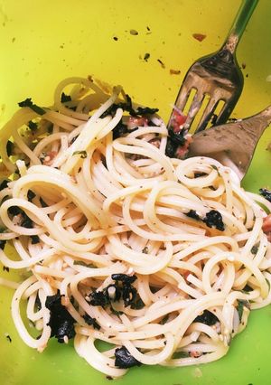 薬味パスタ-レシピのメイン写真
