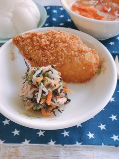 ひじきの酢の物(天理市給食)-レシピのメイン写真