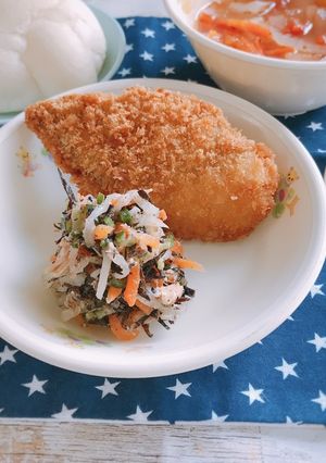 ひじきの酢の物(天理市給食）-レシピのメイン写真