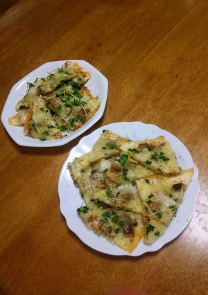 フライパンでもちピザ-レシピのメイン写真