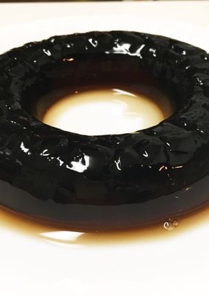 甘すぎ黒豆で、ドリップ・コーヒー寒天-レシピのメイン写真