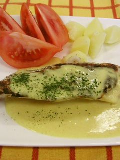 鰆のカレーソースかけ(健康食)-レシピのメイン写真