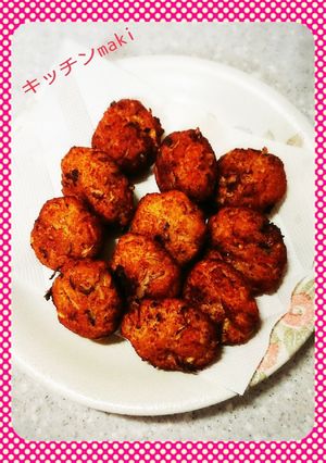 もっちりふわ×②♡さつま揚げ(^O^)-レシピのメイン写真