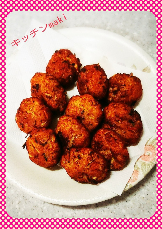 もっちりふわ×②♡さつま揚げ(^O^)-レシピのメイン写真