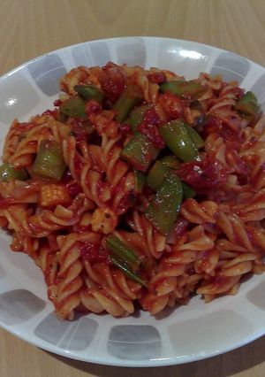♪簡単♪春っぽいミックスパスタ-レシピのメイン写真
