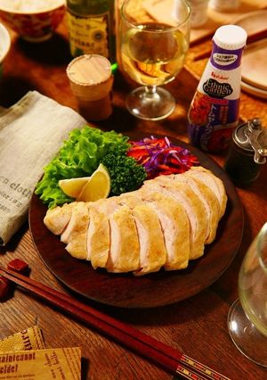 レンチン簡単♪トムヤムクン味サラダチキン-レシピのメイン写真