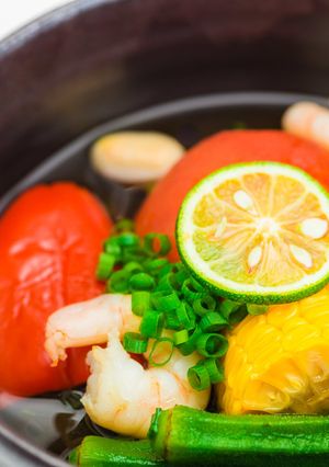夏バテ解消！さっぱり夏野菜の冷製おでん-レシピのメイン写真