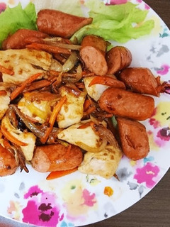 むね肉と野菜の時短炒め。-レシピのメイン写真