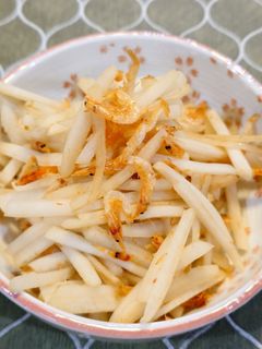 節約レシピ☆大根の皮と桜えびの副菜-レシピのメイン写真