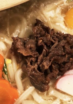 白だしで楽チン鍋焼きうどん-レシピのメイン写真