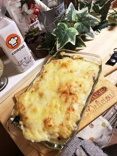 長芋と豆腐の和風グラタン-レシピのメイン写真