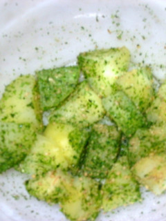 春✿新じゃがのアーモンド海苔ゴマ塩和え♡-レシピのメイン写真