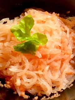 白滝の明太子バター和え-レシピのメイン写真