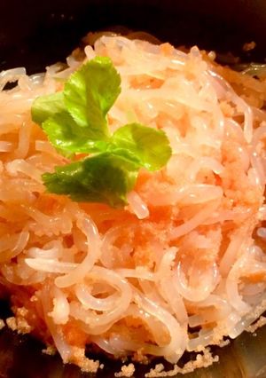 白滝の明太子バター和え-レシピのメイン写真