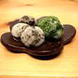抹茶とほうじ茶のスノーボールクッキー♪